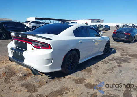 2019 Dodge Charger Scat Pack Rwd из США, поврежденный, VIN 2C3CDXGJXKH734091